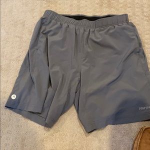 Marmot lined running shorts